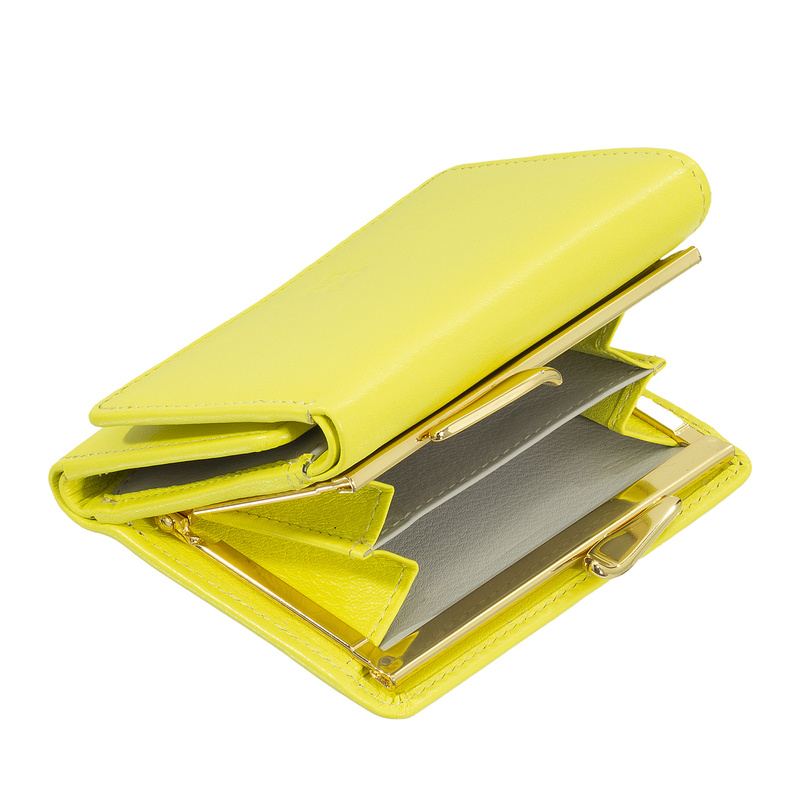 DUDU Damski skórzany stylowy kompaktowy portfel mała portmonetka