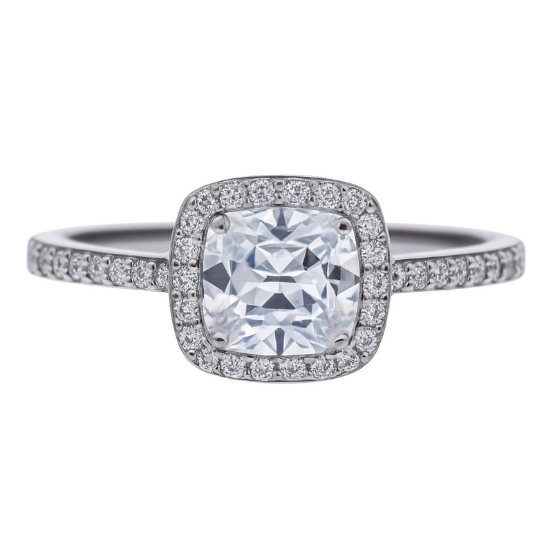 Biżuteria DIAMONFIRE 6115051082170. Pierścionek, Kolor szary. Kobieta.