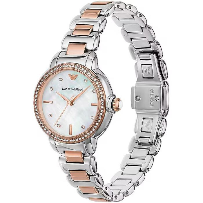Zegarek ARMANI AR11569. Kwarcowy, Kolor czerwony. Kobieta.