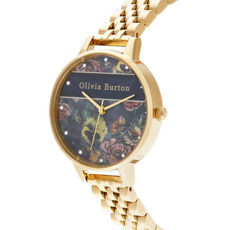 Zegarek OLIVIA BURTON OB16VS01. Kwarcowy, Kolor niebieski. Kobieta.