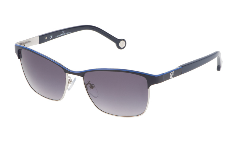 Okulary CAROLINA HERRERA SHE0695608PN. Okulary przeciwsłoneczne, Kolor niebieski. Kobieta.