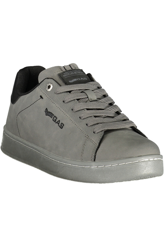 Szare sneakersy męskie GAS Gam 624117 – czarne detale