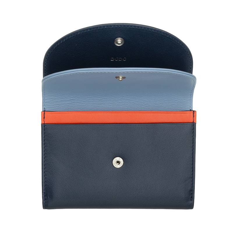 Damska zgrabna skórzana mała portmonetka od DUDU 