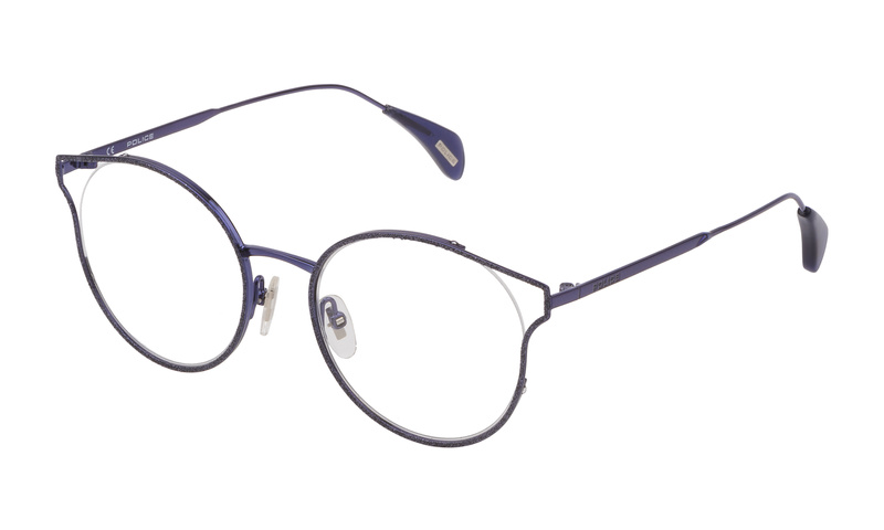 Okulary POLICE VPL926-500F54. Okulary, Kolor niebieski. Kobieta.