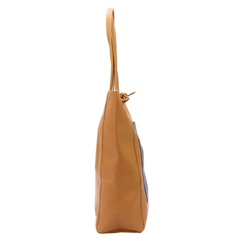 Shopperbag damska skórzana na ramię duża MiaMore