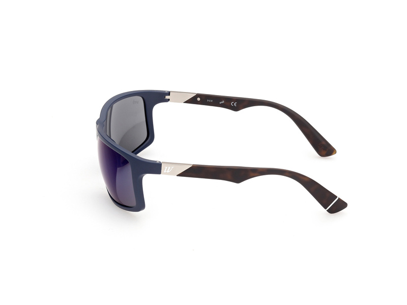 Okulary WEB EYEWEAR WE0293-6392C. Okulary przeciwsłoneczne, Kolor niebieski. Mężczyzna.