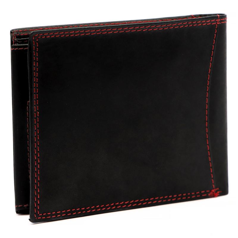 Money Kepper rozbudowany portfel skóra naturalna męski wzór czaszka