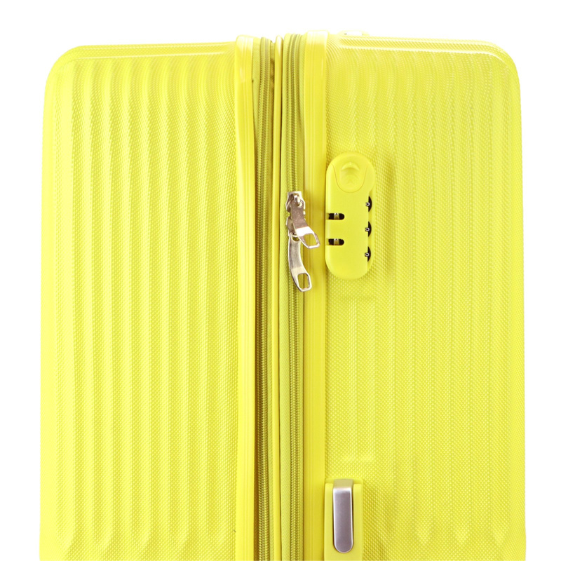 Leonardo da Vinci zestaw 5 walizek na kółkach ABS z kosmetyczką podróżną