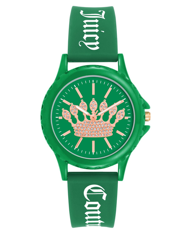 Zegarek JUICY COUTURE JC1324GNGN. Kwarcowy, Kolor zielony. Kobieta.