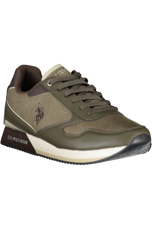 US POLO ASSN. BRĄZOWE MĘSKIE BUTY SPORTOWE