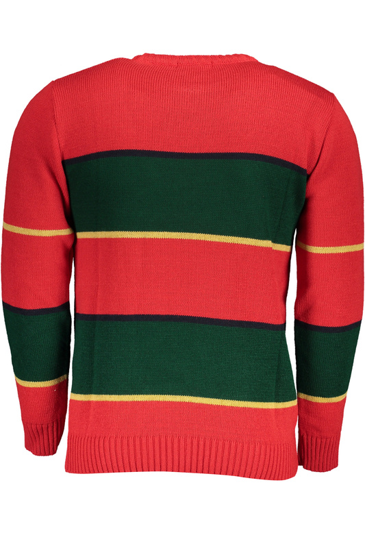 CZERWONY SWETER MĘSKI WIELKIEGO AMERYKAŃSKIEGO