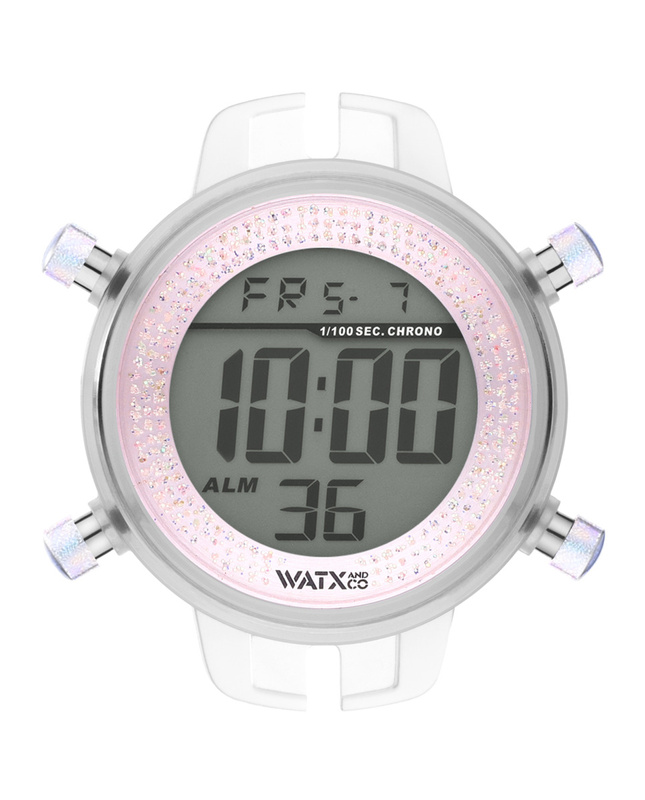 Zegarek WATXANDCO RWA1130. Pudełko, Kolor różowy. Kobieta.