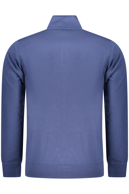 M�SKA NIEBIESKA BLUZA Z ROZPINANYM NA ZAMEK RIFLE