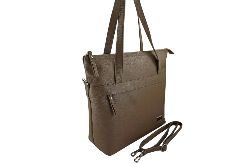 Torebka skórzana shopperbag na ramię Barberini's