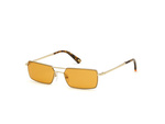 Okulary WEB EYEWEAR WE0287-5432J. Okulary przeciwsłoneczne, Kolor złoty. Unisex.