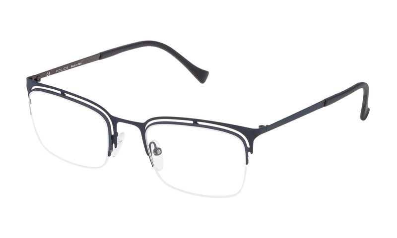 Okulary POLICE VPL264520C07. Okulary, Kolor niebieski. Mężczyzna.