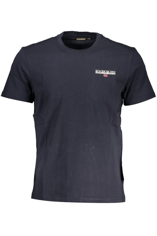 NAPAPIJRI MĘSKI NIEBIESKI T-SHIRT Z KRÓTKIM RĘKAWEM
