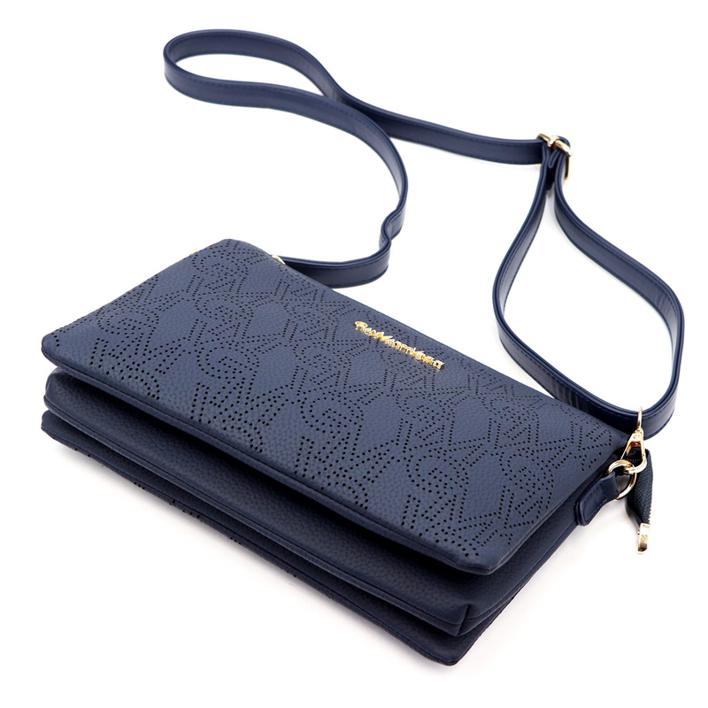 Gian Marco Venturi Listonoszka Na Ramię Damska Mała Skóra Eko Organizer