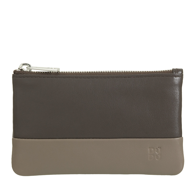 Skórzane etui na klucze zasuwane zamkiem DUDU 