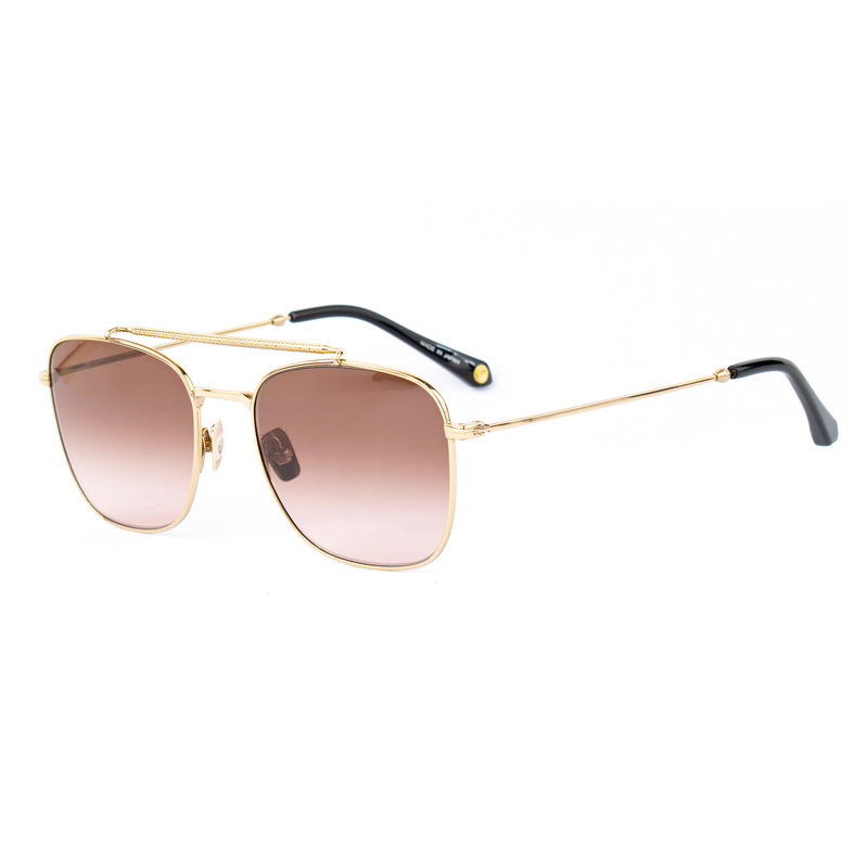 Okulary BELSTAFF BECKHAM-S128. Okulary przeciwsłoneczne, Kolor złoty. Mężczyzna.