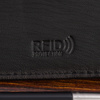 Portfel skórzany męski mały poziomy z flagą czarny RFiD Beltimore D54