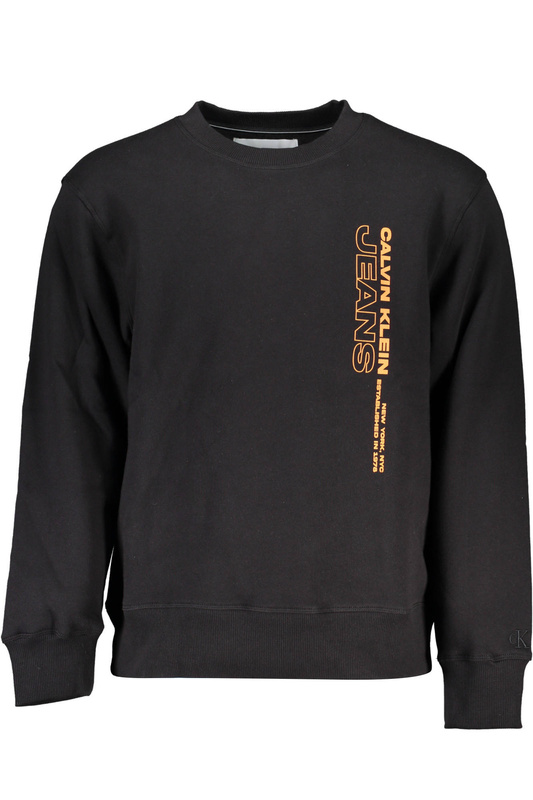 CALVIN KLEIN M�SKA BLUZA BEZ ZAMKA, CZARNA