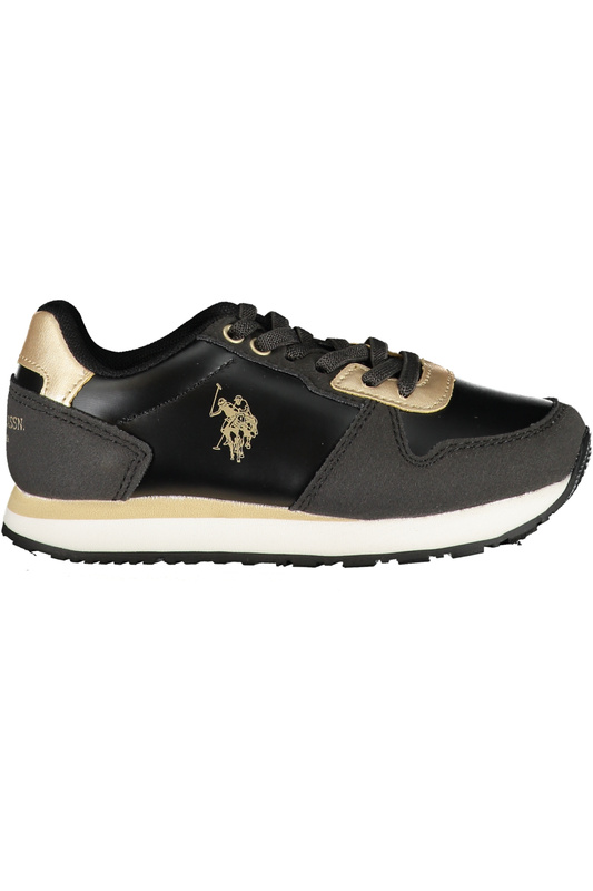 US POLO ASSN. CZARNE BUTY SPORTOWE DZIECIĘCE