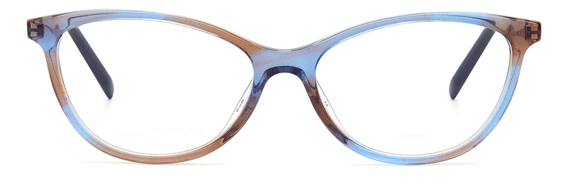 Okulary M MISSONI MMI-0017-3LG. Okulary, Kolor niebieski brązowy. Kobieta.