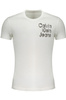 MĘSKI T-SHIRT Z KRÓTKIM RĘKAWEM CALVIN KLEIN BIAŁY