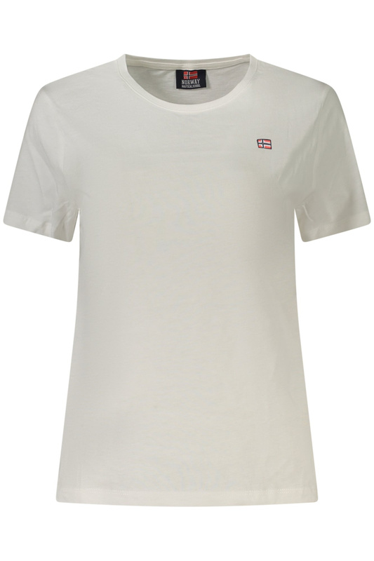 Norway 1963 DAMSKA KOSZULKA Z KR�TKIM R�KAWEM BIA�A