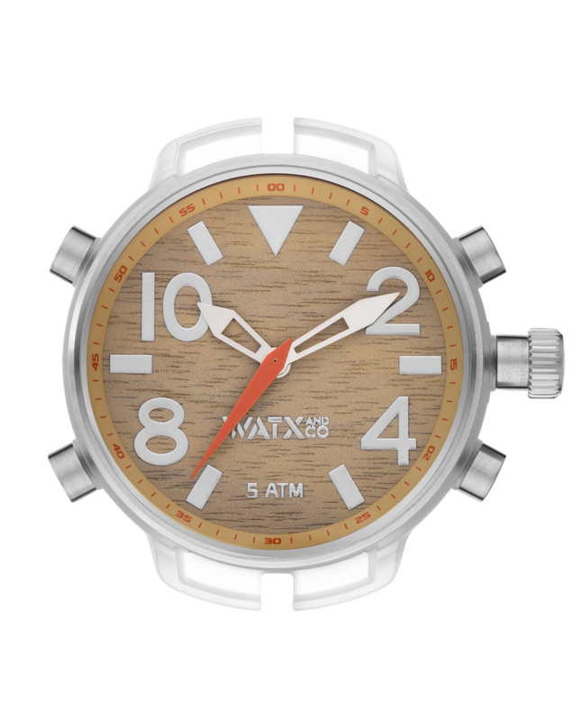 Zegarek WATXANDCO RWA3709. BOX, Kolor brązowy. Unisex.