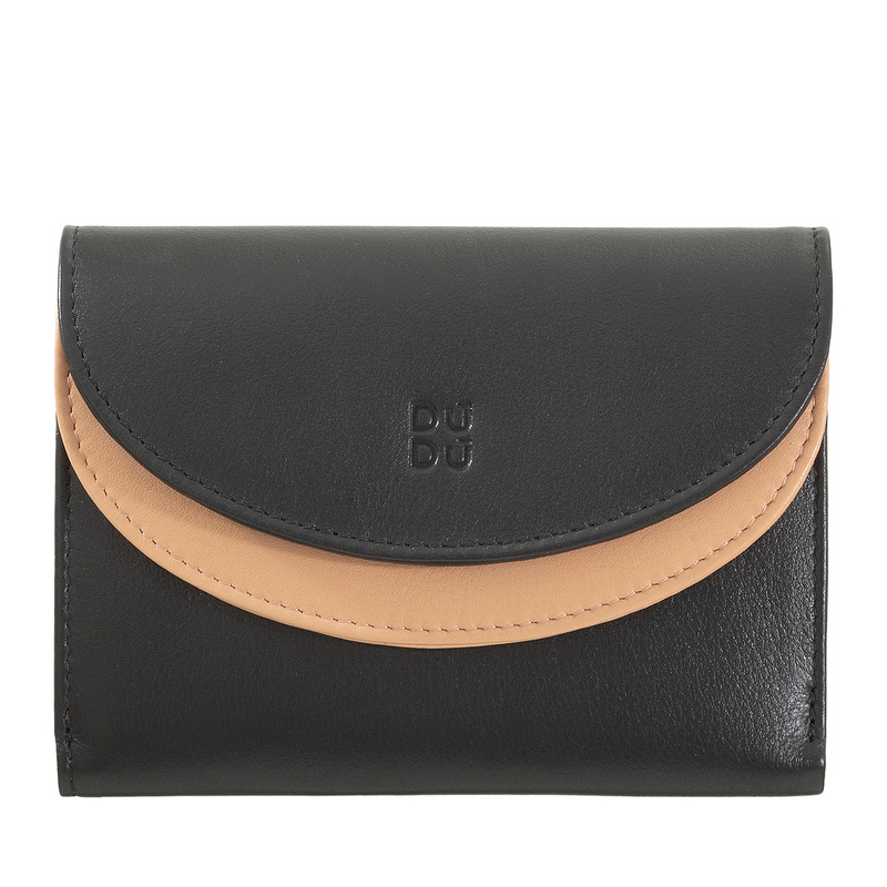 Damska zgrabna skórzana mała portmonetka od DUDU 