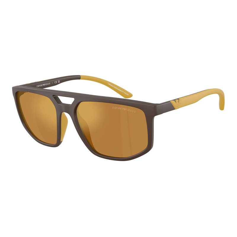 Okulary EMPORIO ARMANI EA4248U62586H. Okulary przeciwsłoneczne, Kolor brązowy. Mężczyzna.