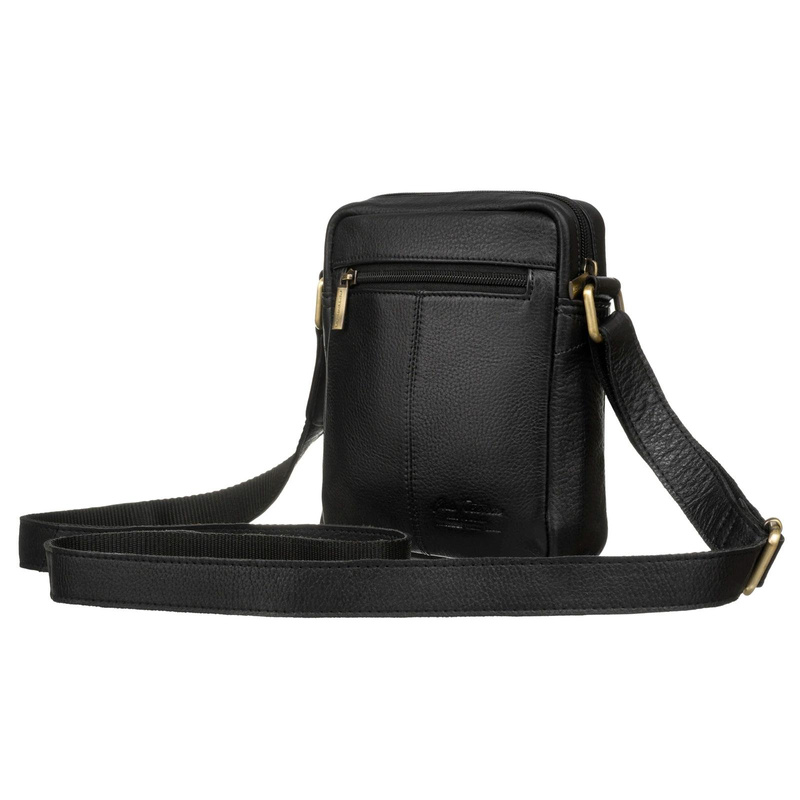 Saszetka męska z naturalnej skóry Peterson PTN 2505840-NDM