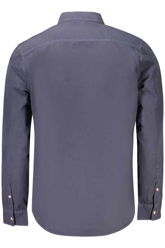 Koszula męska z długim rękawem Guess Jeans, niebieska