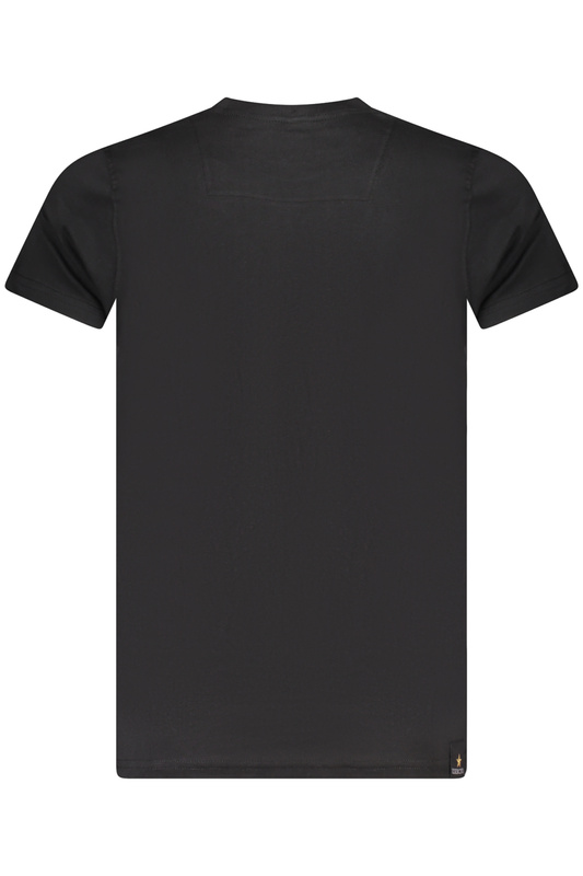 M�SKA KOSZULKA Z KR�TKIM R�KAWEM MILITARY ACADEMY CZARNA