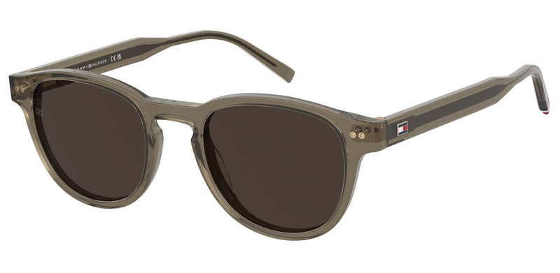 Okulary TOMMY HILFIGER TH-2186-S-10A. Okulary przeciwsłoneczne, Kolor beżowy. Mężczyzna.