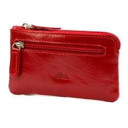 Zgrabne stylowe Skórzane etui na klucze EL FORREST