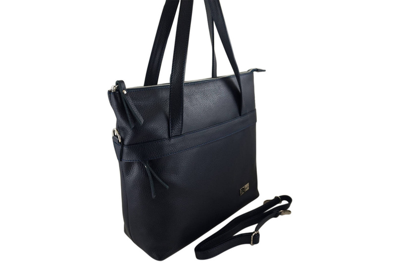 Torebka skórzana shopperbag na ramię Barberini's