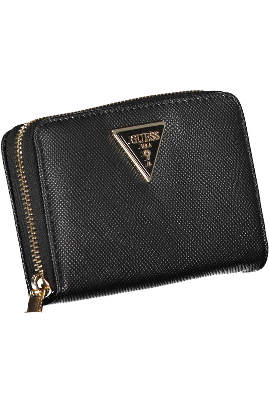 CZARNY PORTFEL DAMSKI GUESS JEANS