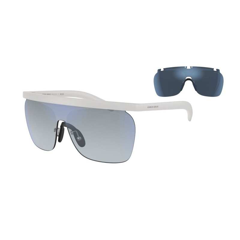 Okulary GIORGIO ARMANI AR8169-5344D6. Okulary przeciwsłoneczne, Kolor biały. Mężczyzna.