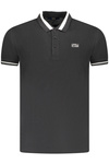 CAVALLI CLASS POLO KRÓTKI RĘKAW MĘSKI CZARNY