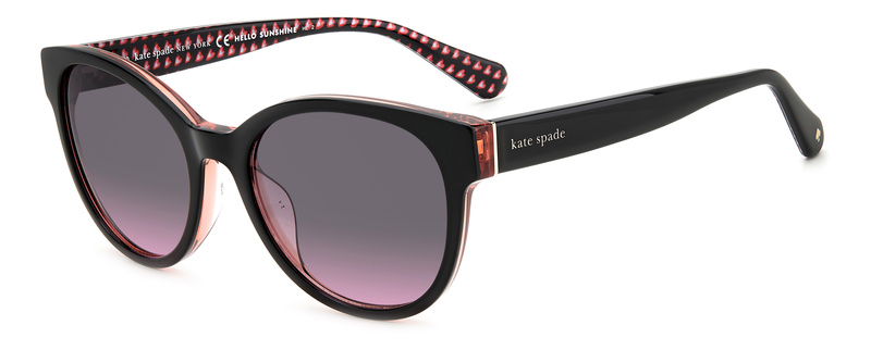 Okulary KATE SPADE NATHALIEGS807. Okulary przeciwsłoneczne, Kolor czarny. Kobieta.