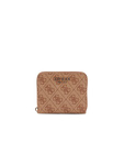 Mały portfel damski Guess SWSG74 59137 latte z logo