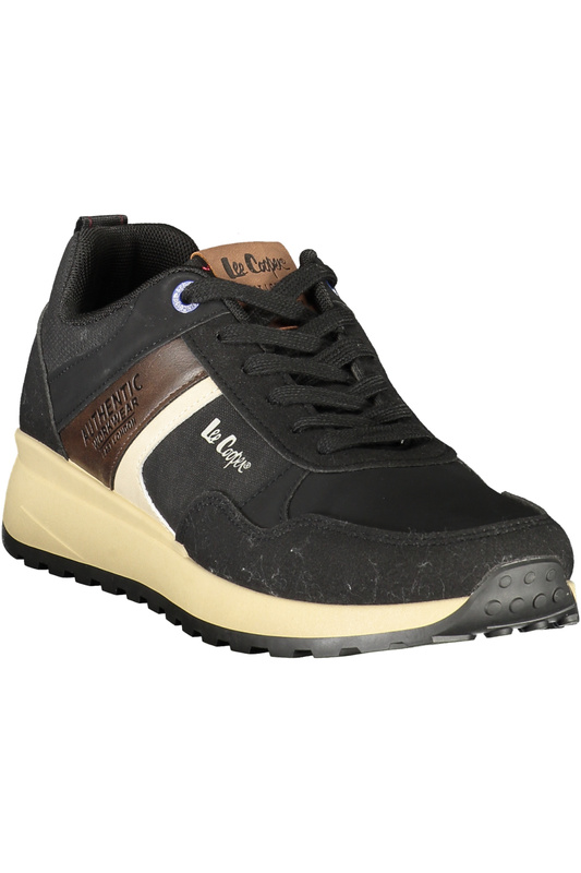 Czarne sneakersy męskie LEE COOPER Lcm 628105