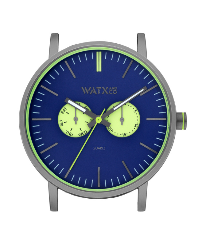 Zegarek WATXANDCO WXCA2728. BOX, Kolor niebieski. Unisex.