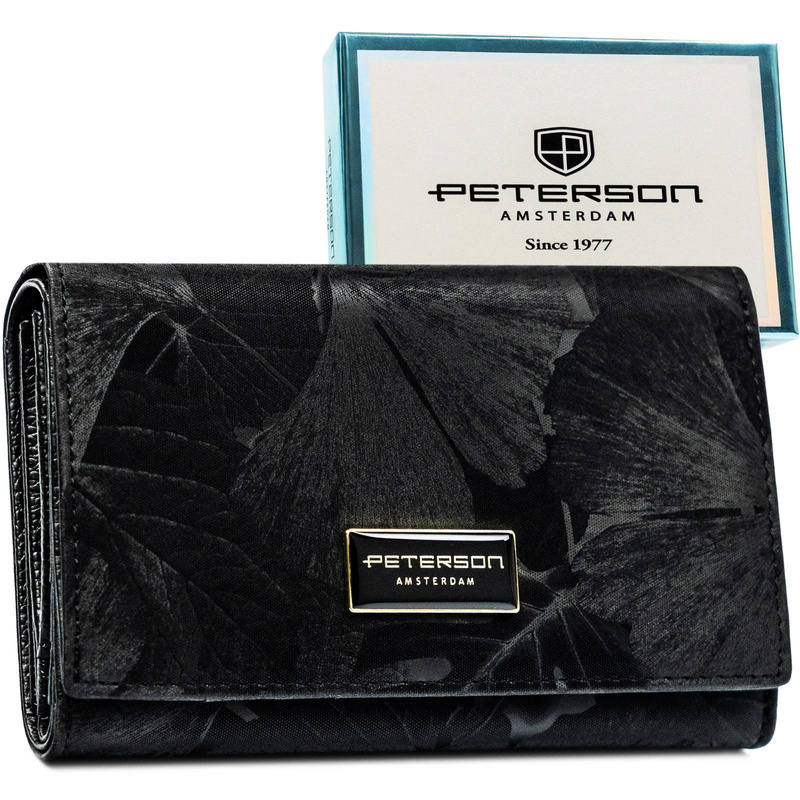 Skórzany damski portfel Peterson PTN PS112-MLF