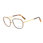 Okulary ERMENEGILDO ZEGNA EZ518-032. Okulary, Kolor złoty. Mężczyzna.