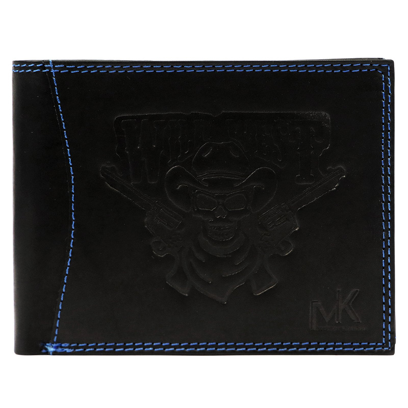 Skórzany męski portfel Money Kepper CDD 5600 WILD WEST