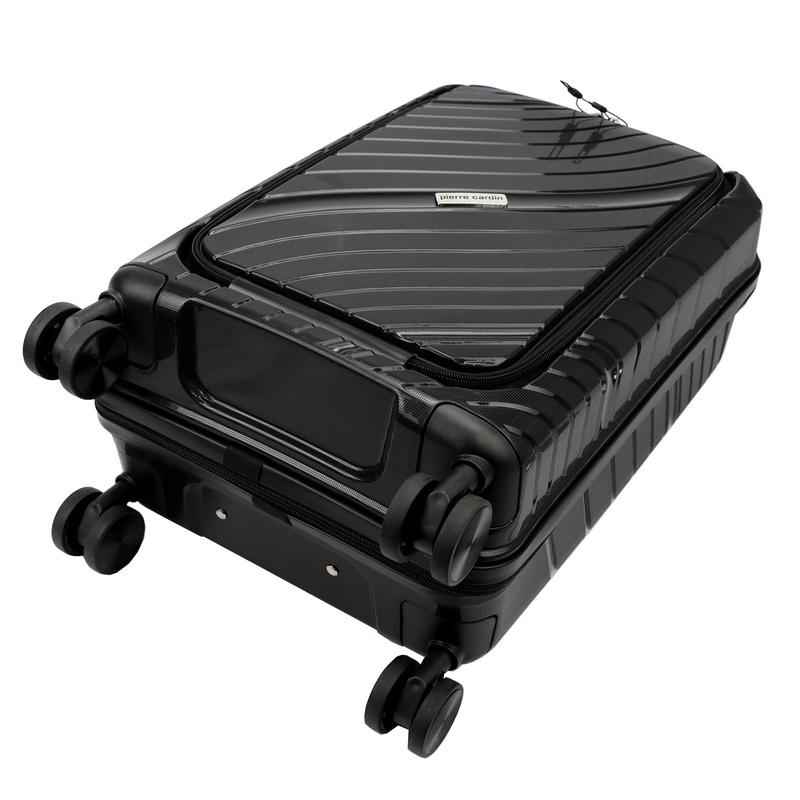 Pierre Cardin walizka na kółkach materiał ABS z zamkiem szyfrowym